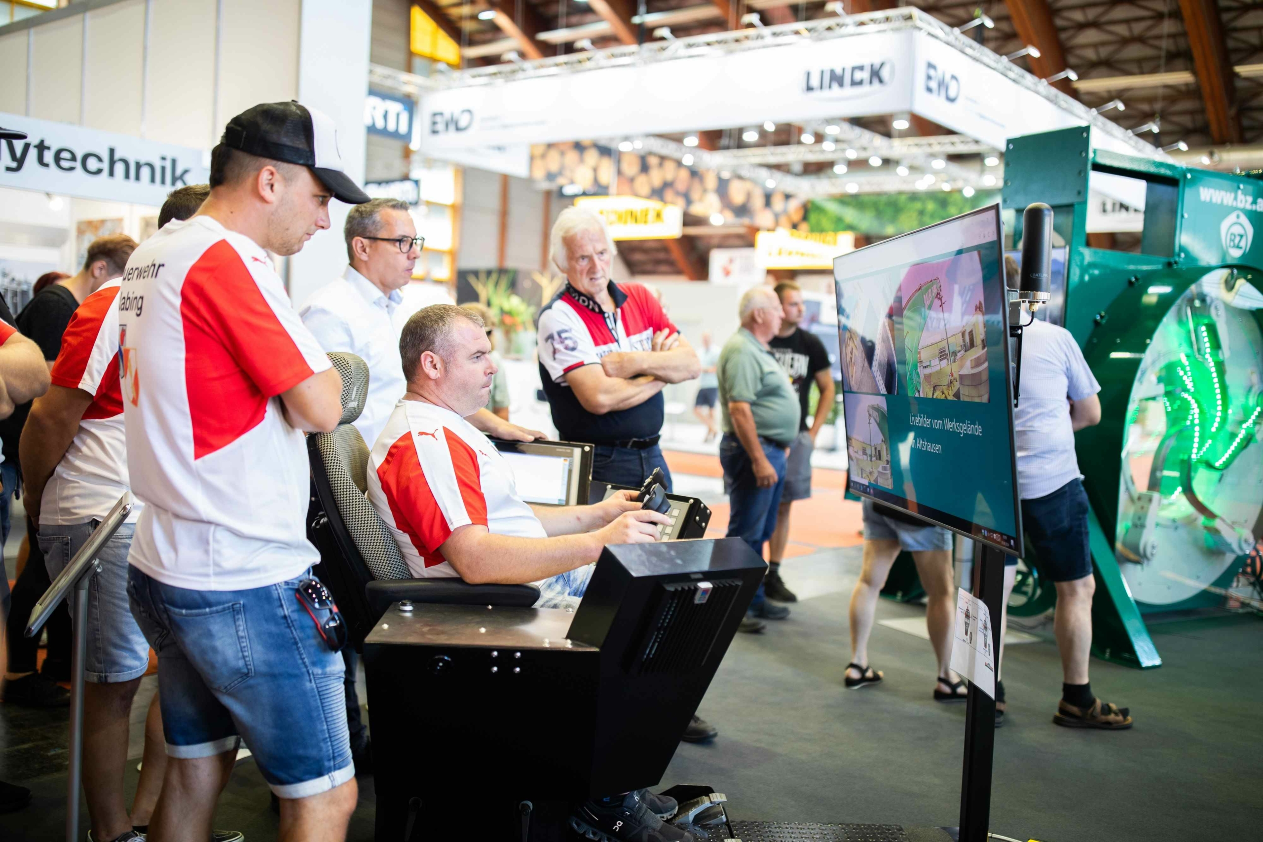 Internationale Holzmesse - Simulator